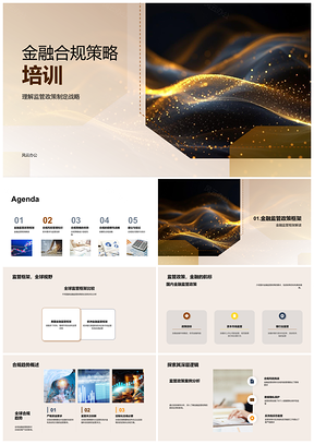 2025金融合规策略监管政策框架全球趋势资本流动技术监管培训PPT模板