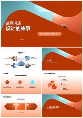 创意总监画笔下的设计故事技巧实践影响力PPT模板