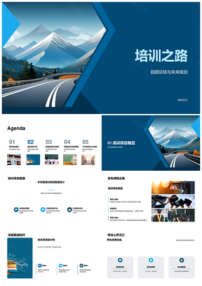 2025培训策略优化在线培训质量提升之路PPT模板