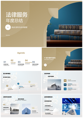 法律服务年度重大案例市场律所管理胜诉策略客户反馈份额PPT模板