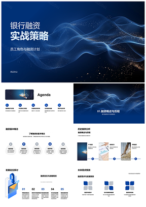 2025银行融资实战策略历史案例发展定位需求预测战略对接资源配置工作增长PPT模板