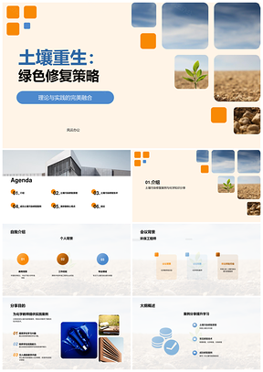 2025土壤污染修复化学生物物理技术案例PPT模板