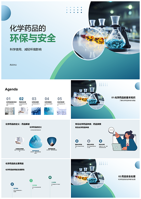 化学药品环保安全科学使用与废物处理PPT模板
