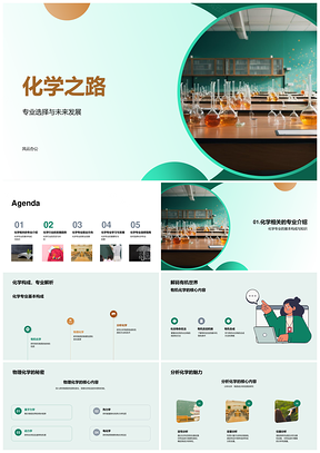 2025化学专业有机物化分析趋势就业指南教科书PPT模板