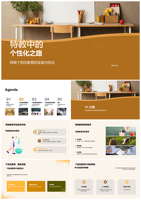 特殊教育个别化计划适应多样学生需求PPT模板