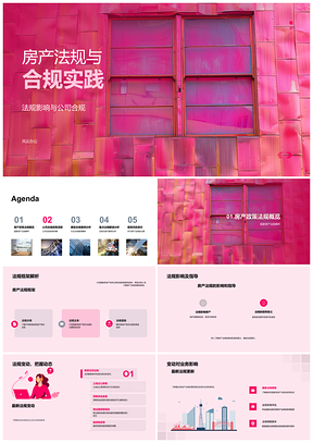 房产法规合规实践公司监督案例影响PPT模板