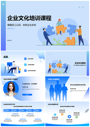 2025企业价值观系统培训团队凝聚效能提升PPT模板