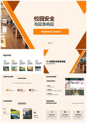 校园建筑安全风险评估与应急演练PPT模板