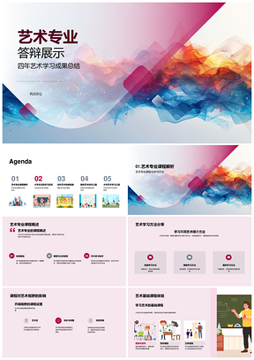 2025艺术专业学习创作方向风格方法解析PPT模板