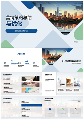 营销策略优化与绩效分析推广建议PPT模板