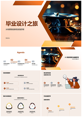 毕业设计创新实践方案策略价值探索PPT模板