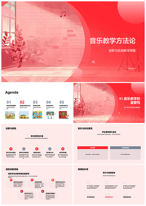 音乐教学法创新策略游戏化科技素养情感目标PPT模板