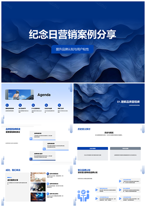 2025品牌纪念日营销提升认知粘性互动公益用户内容传播案例PPT模板