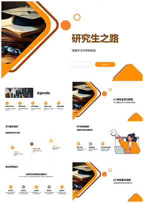 深度学习考研挑战独立研究导师选择之路PPT模板