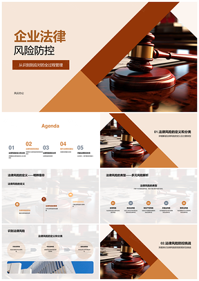 2025企业法律风险识别防控挑战能力提升PPT模板