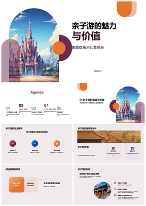 亲子游乐园安全设计助力家庭成长与冒险PPT模板