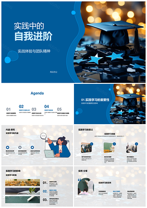 2025实战协作锤炼团队精神与自学力PPT模板