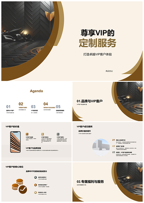 VIP会员双十二专属抢购预览定制福利PPT模板