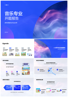 音乐专业艺术学科研究方法目标流程与影响分析PPT模板