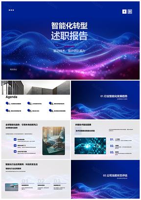 智能转型驱动技术团队能力优化策略PPT模板