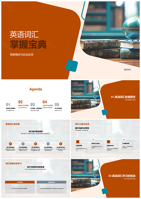 词根词缀记忆曲线构建个人化英语词汇体系PPT模板