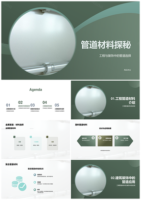 金属塑料复合管道材料系统应用解析PPT模板