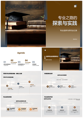 专科学生专业挑战答辩应用突破PPT模板