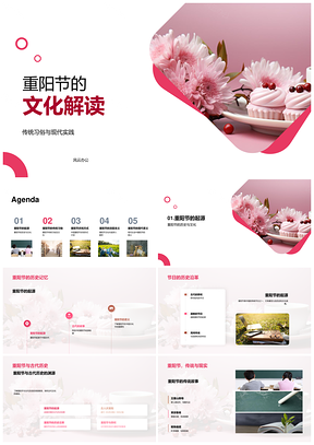 重阳节传统习俗现代实践历史沿革PPT模板