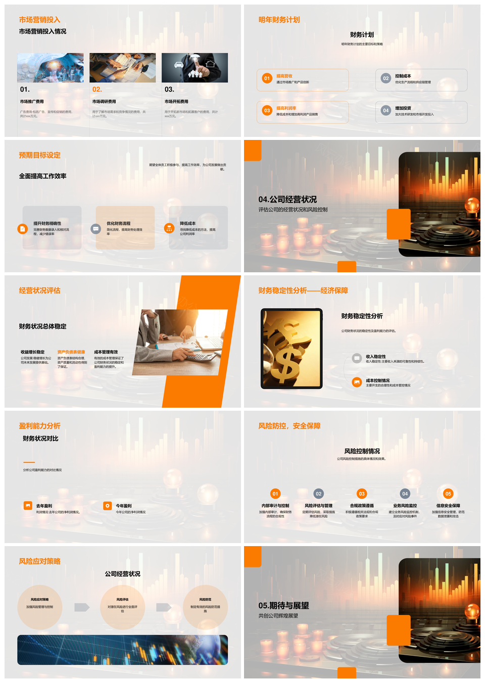 2025年度财务收支市场波动收益增长研发投入绩效PPT模板