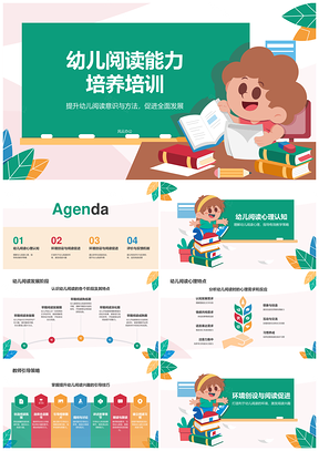 2025幼儿早期阅读能力培养环境创设与兴趣激发PPT模板