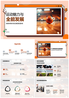 篮球运动培养团队领导策略与综合素质PPT模板