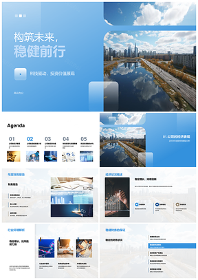 2025构筑未来稳健财务夯实核心竞争实力PPT模板