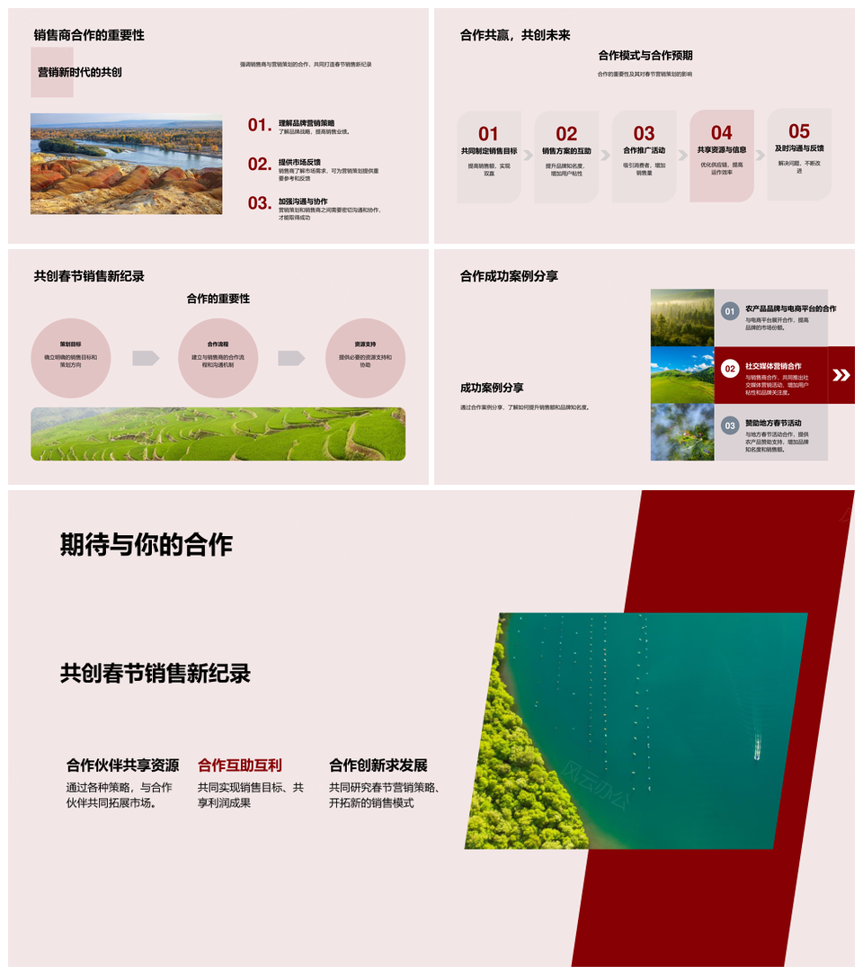 农产品春节互动社区营销提升销量品牌粘性PPT模板