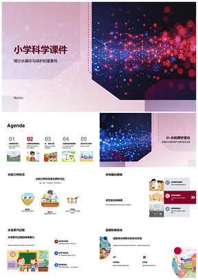 小学科学水循环三态蒸发凝结水资源保护课件