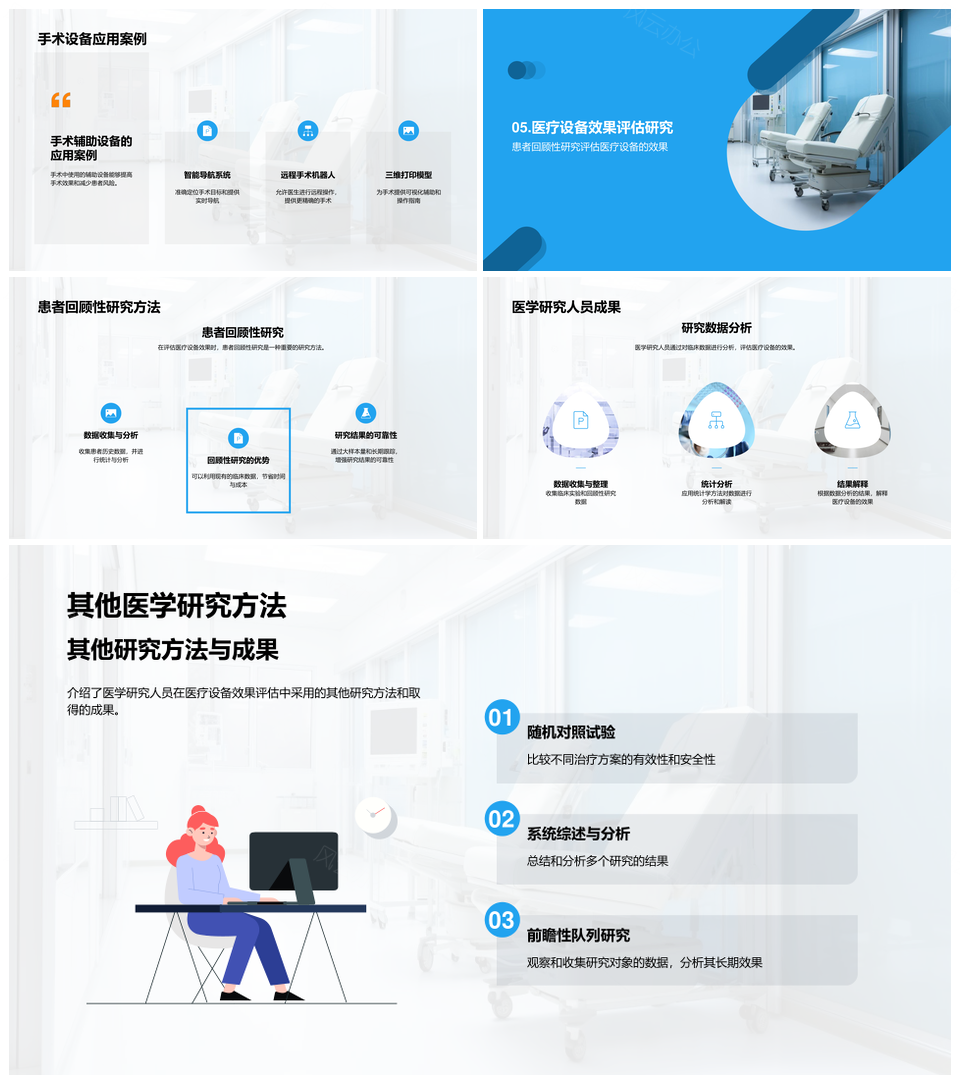医疗设备临床应用效果评估研究PPT模板