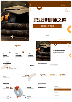 职业培训师专业成长与市场需求分析PPT模板