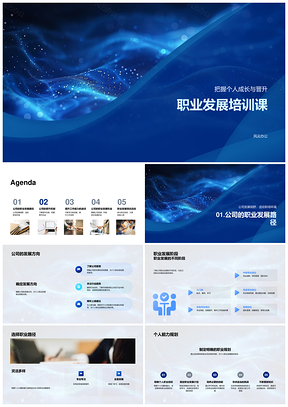 职业发展晋升关键因素能力规划公司机制方向PPT模板