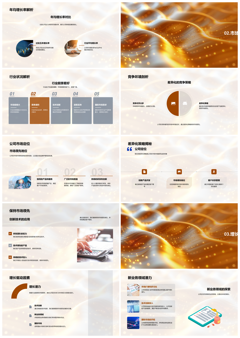 金融公司创新战略驱动国际业务投资高增长PPT模板