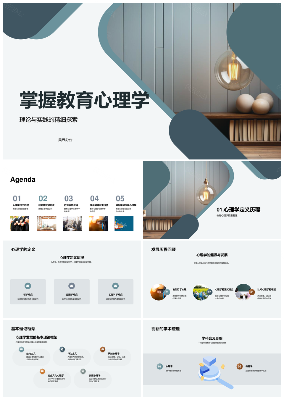 教育心理学理论与实践学习动机激发策略PPT模板