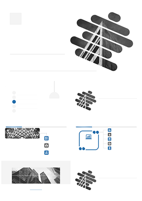 2025建筑极简个性不规则工程管理答辩PPT素材