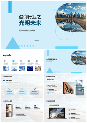 咨询业职业道德规范驱动数字化转型发展PPT模板