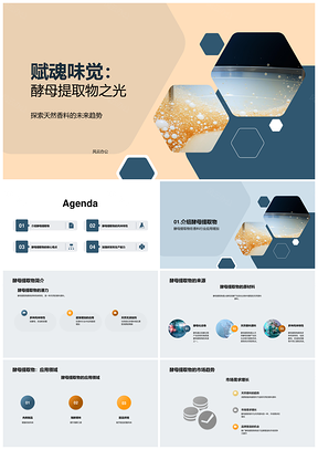 酵母提取物香料制造应用天然风味特性产品PPT模板