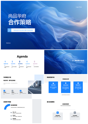 2025尚品华府房地产合作策略市场优势项目定位经销商高品质服务体系PPT模板