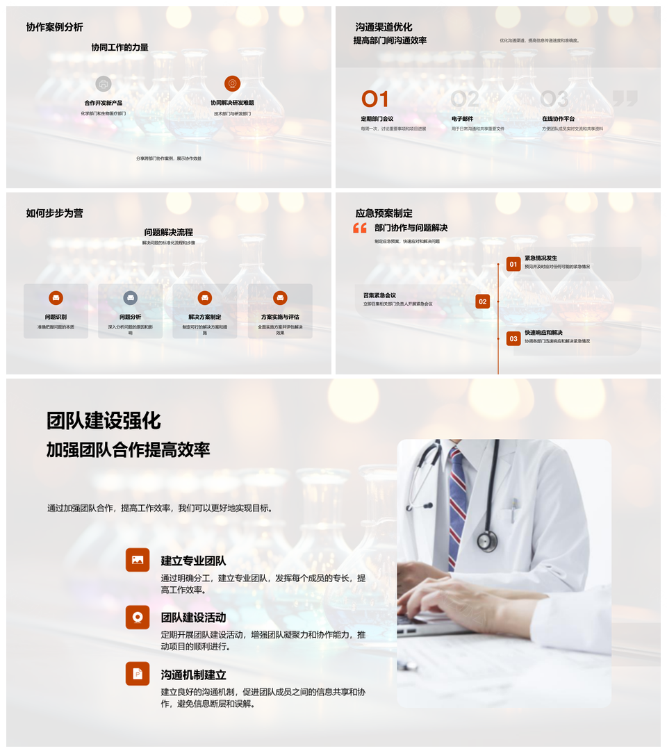 化学研发月结技术突破与优化策略PPT模板