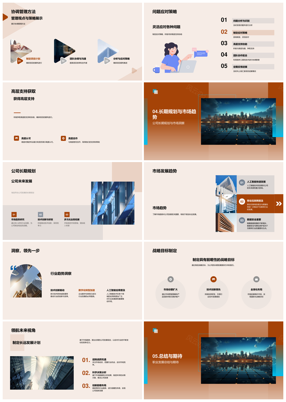 IT高级项目经理敏捷应对市场挑战与团队建设PPT模板