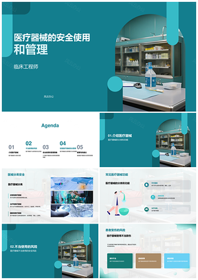 医疗器械安全使用管理临床工程师分类功能安全标准PPT模板