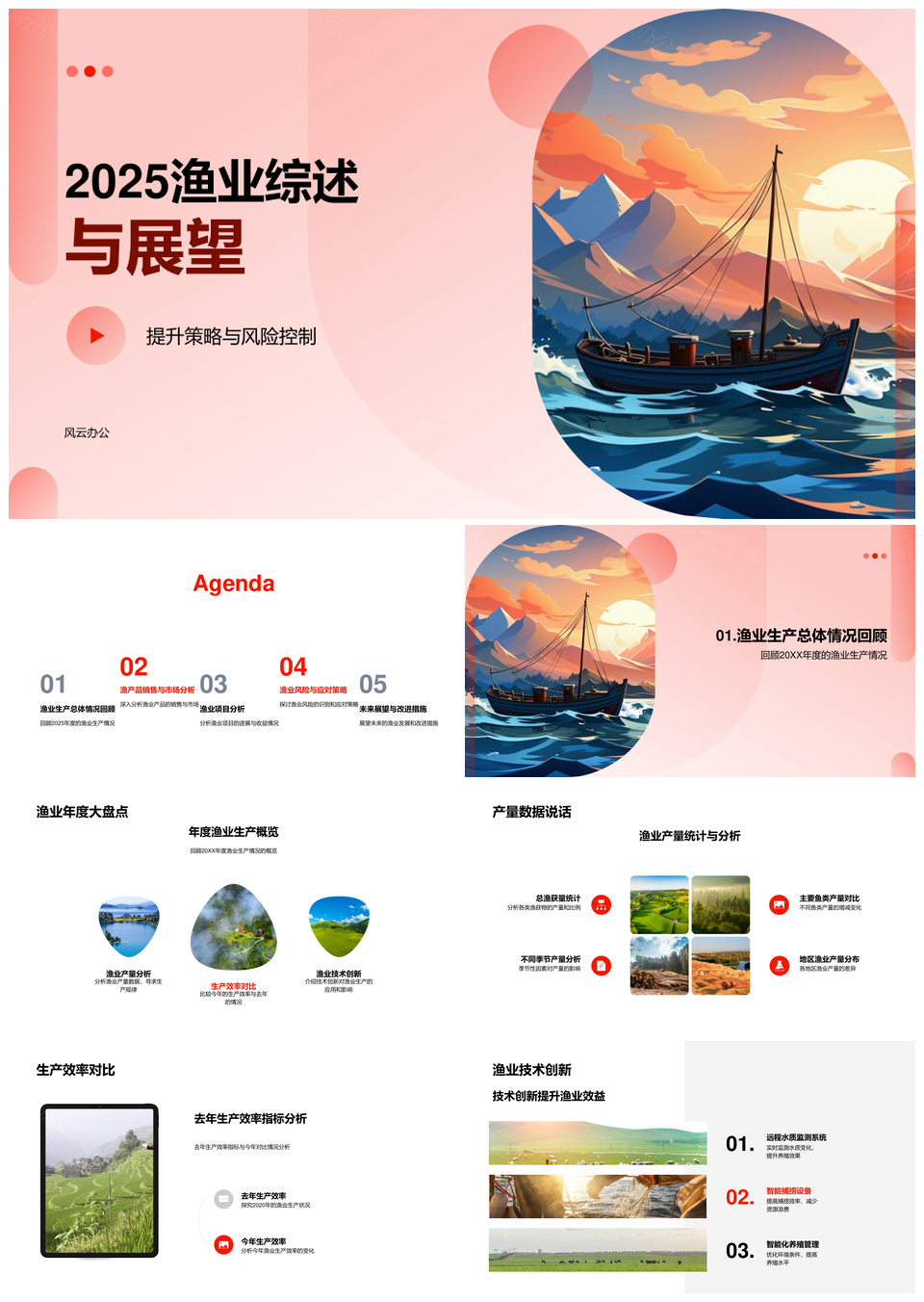 2025渔业林业生产技术设备更新与市场趋势分析PPT模板