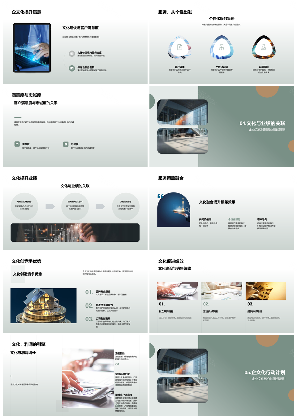 企业文化引领销售团队创新策略优化客户体验PPT模板