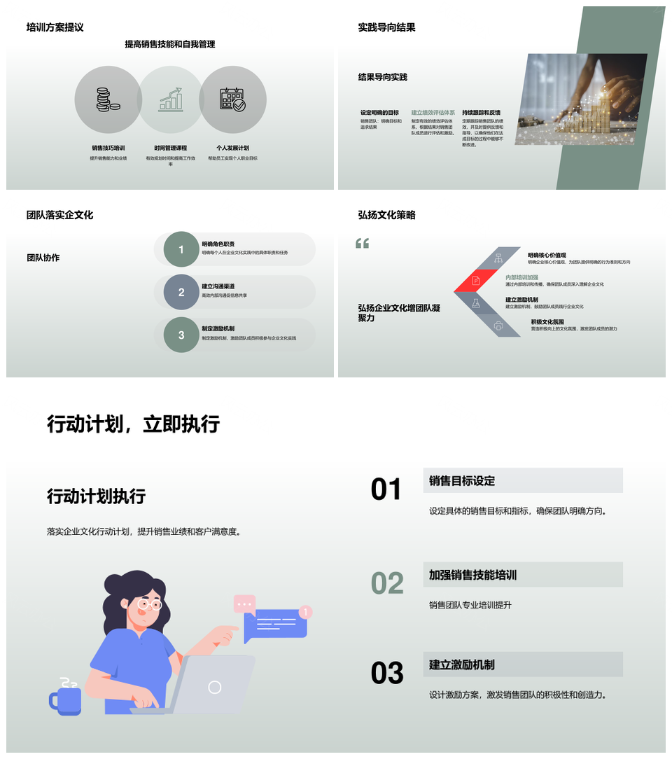 企业文化引领销售团队创新策略优化客户体验PPT模板