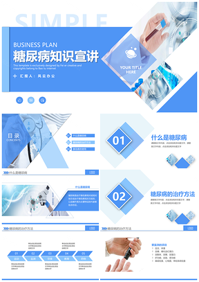 医学院糖尿病健康医药防治教学课件